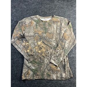 Red Head Shirt Men's Medium Camouflage Hunting Long Sleeve Lightweight Layers
